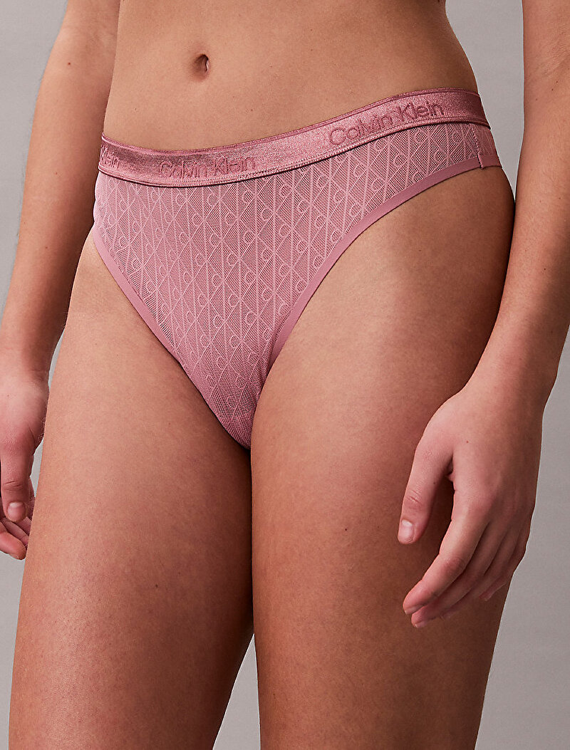 Calvin Klein Pembe Renkli Kadın Tanga