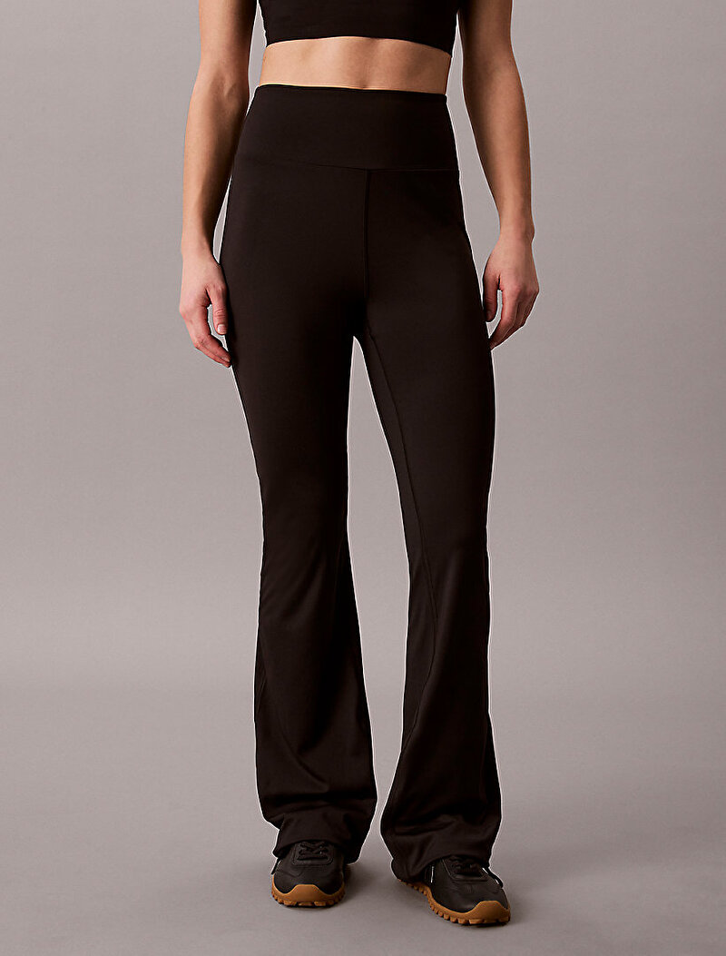 Calvin Klein Siyah Renkli Kadın Icon Sport Flare Tayt