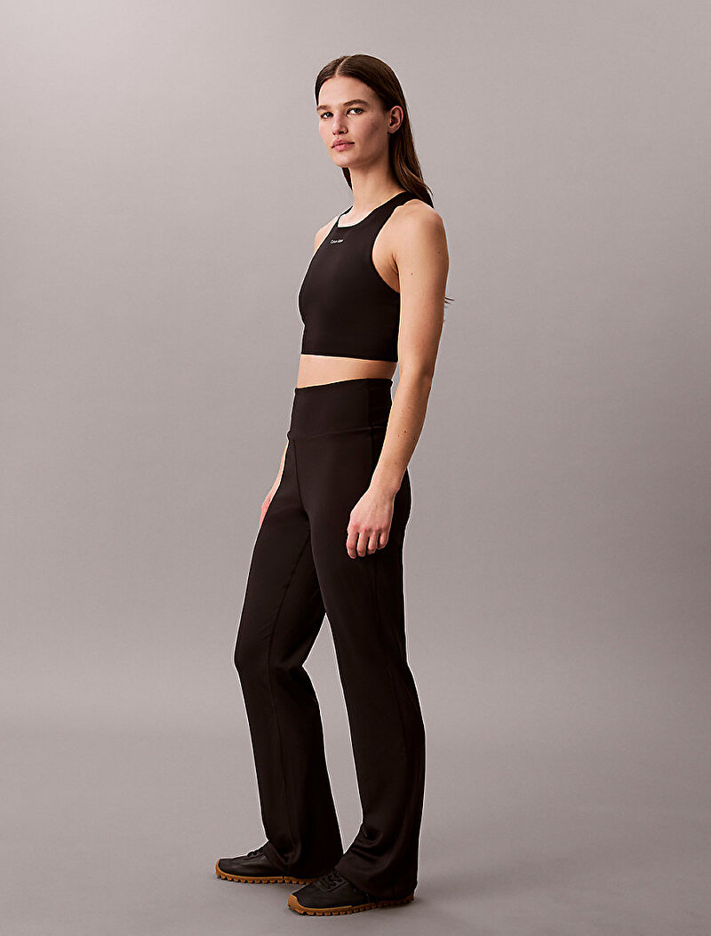 Calvin Klein Siyah Renkli Kadın Icon Sport Flare Tayt