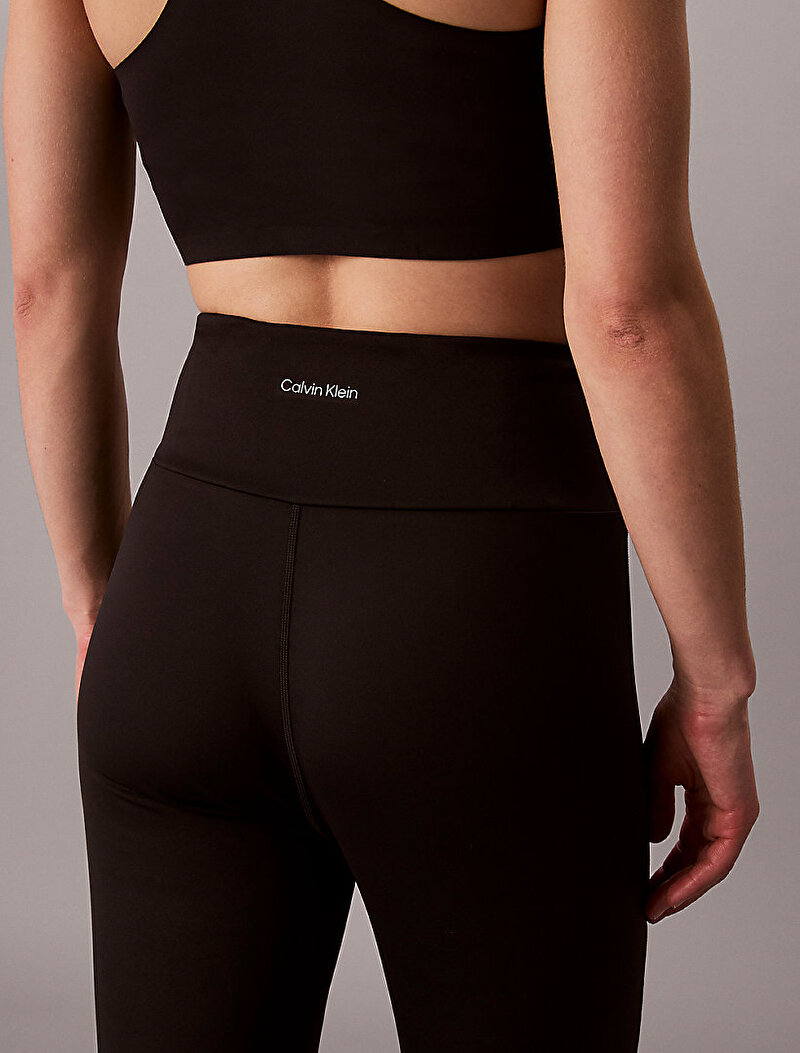 Calvin Klein Siyah Renkli Kadın Icon Sport Flare Tayt
