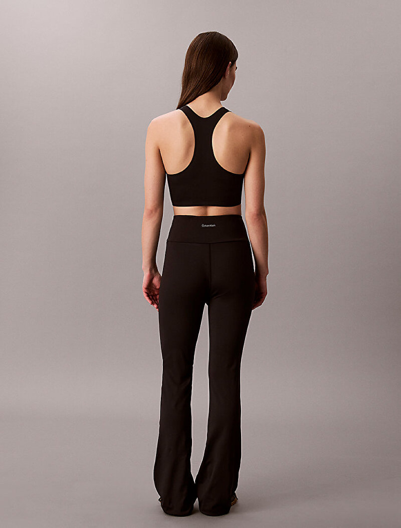 Calvin Klein Siyah Renkli Kadın Icon Sport Flare Tayt