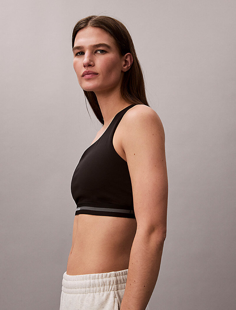 Calvin Klein Siyah Renkli Kadın Icon Sport Medium Spor Sütyeni