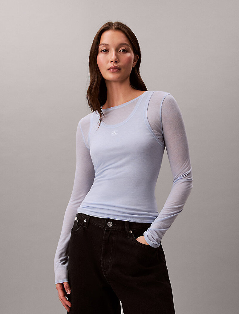 Kadın Wool Blend Feminine Bluz