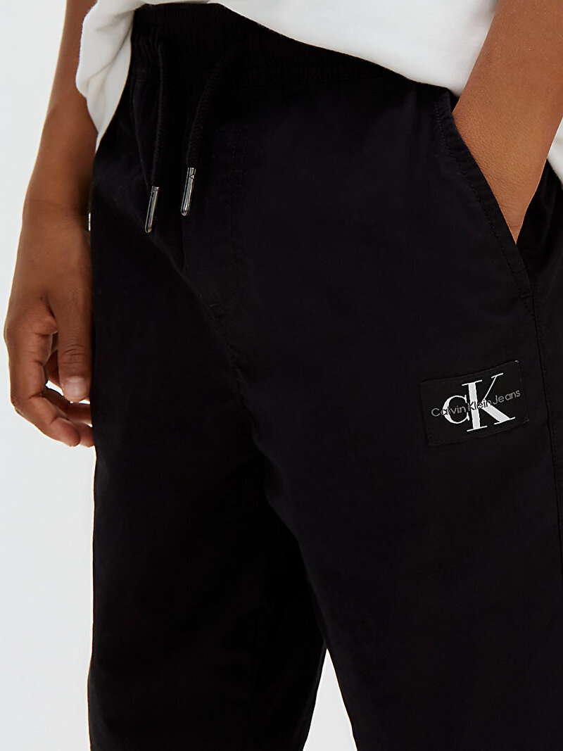 Calvin Klein Siyah Renkli Erkek Çocuk Parachute Şort