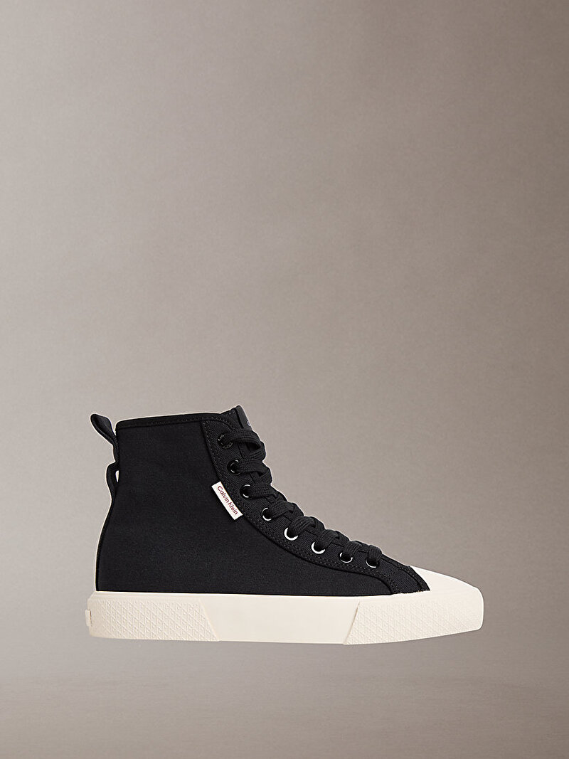 Calvin Klein Siyah Renkli Kadın Vulcanic High Top Laceup Sneaker