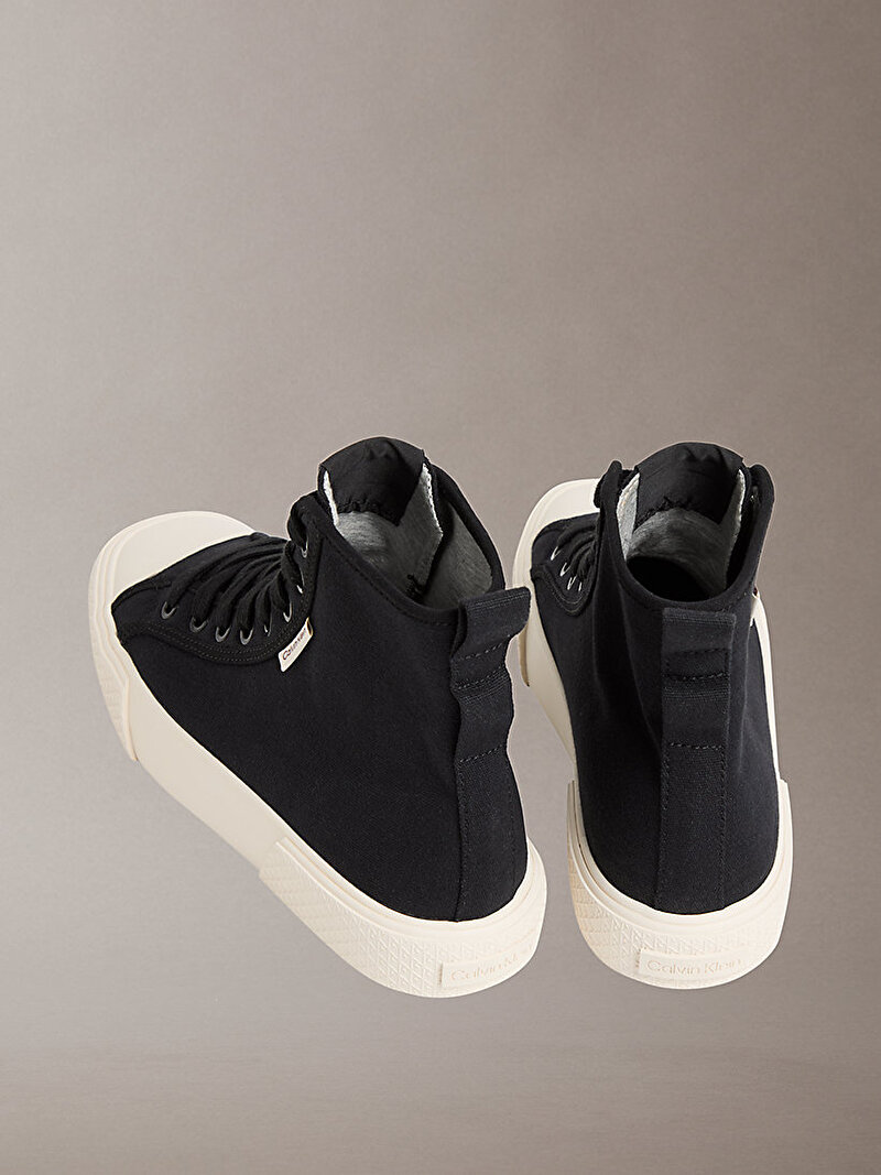 Calvin Klein Siyah Renkli Kadın Vulcanic High Top Laceup Sneaker