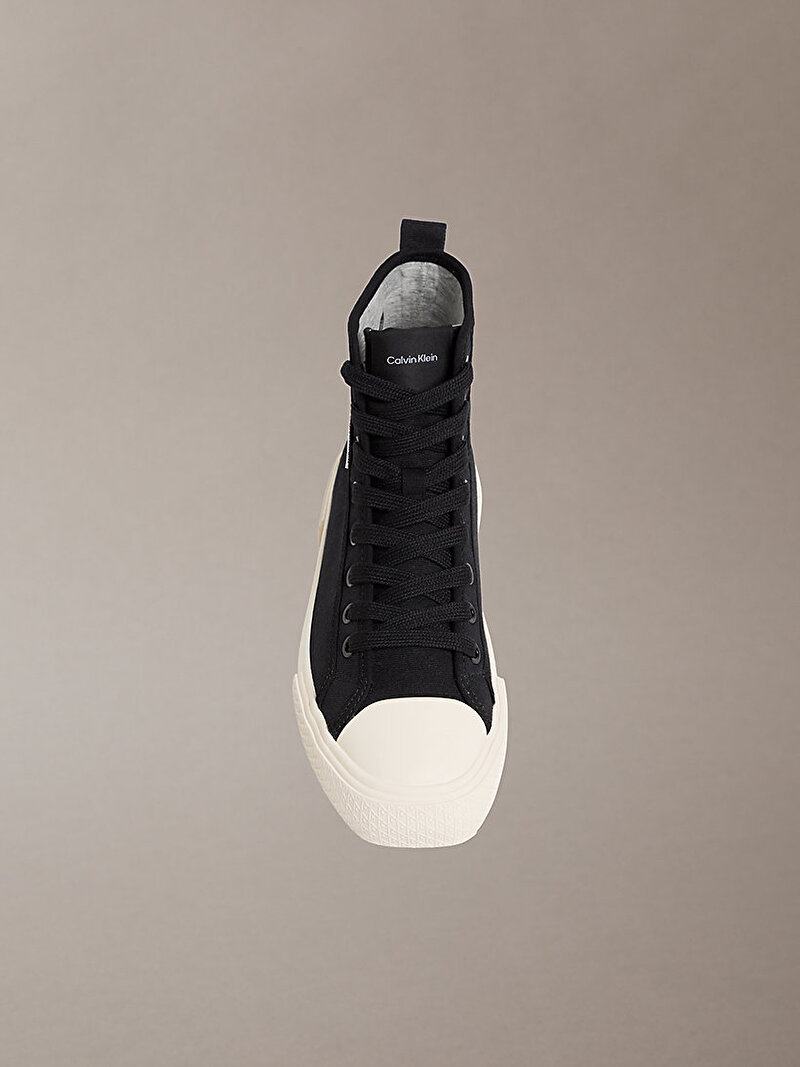 Calvin Klein Siyah Renkli Kadın Vulcanic High Top Laceup Sneaker