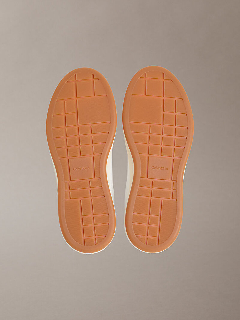 Calvin Klein Beyaz Renkli Kadın Basket Cups Sneaker