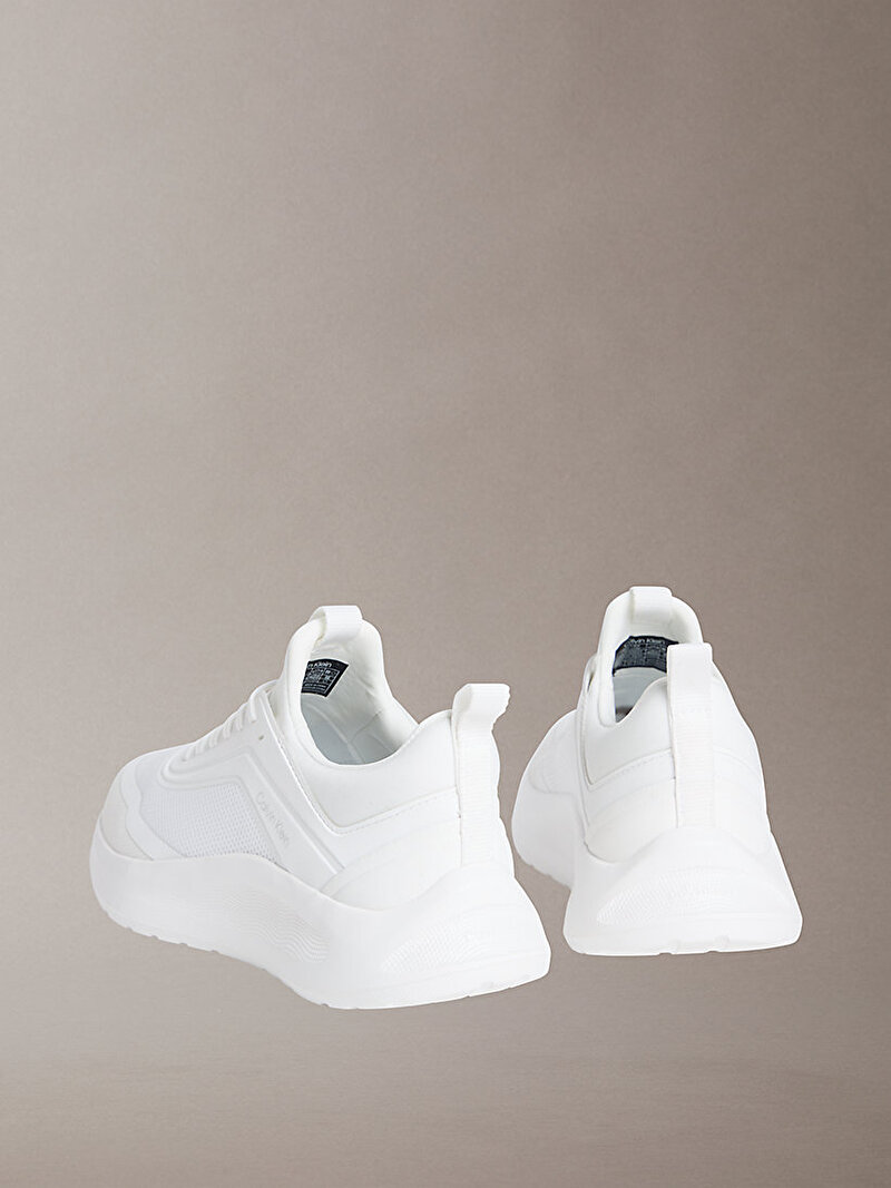 Calvin Klein Ekru Renkli Kadın Light Eva Run Sock Sneaker