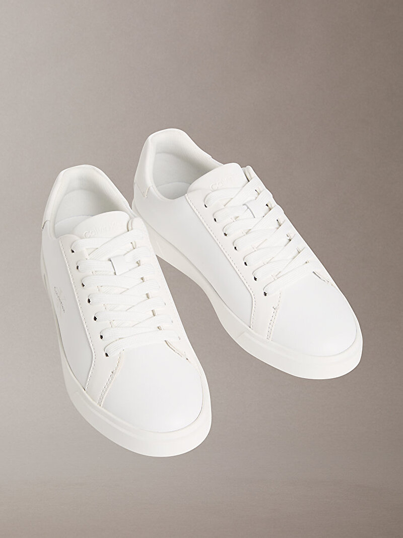 Calvin Klein Beyaz Renkli Kadın Low Pro Cups Sneaker