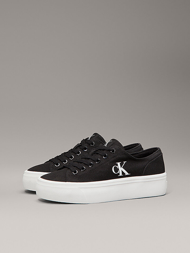 Calvin Klein Siyah Renkli Kadın Vulc Flatform Low Sneaker