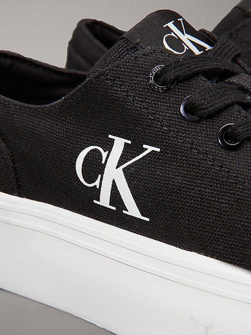 Calvin Klein Siyah Renkli Kadın Vulc Flatform Low Sneaker