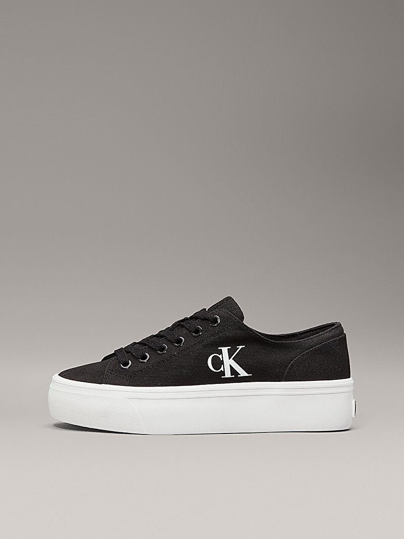 Calvin Klein Siyah Renkli Kadın Vulc Flatform Low Sneaker