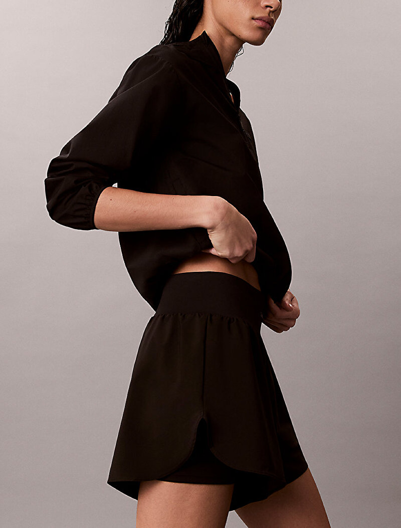 Calvin Klein Siyah Renkli Kadın Icon Sport Şort