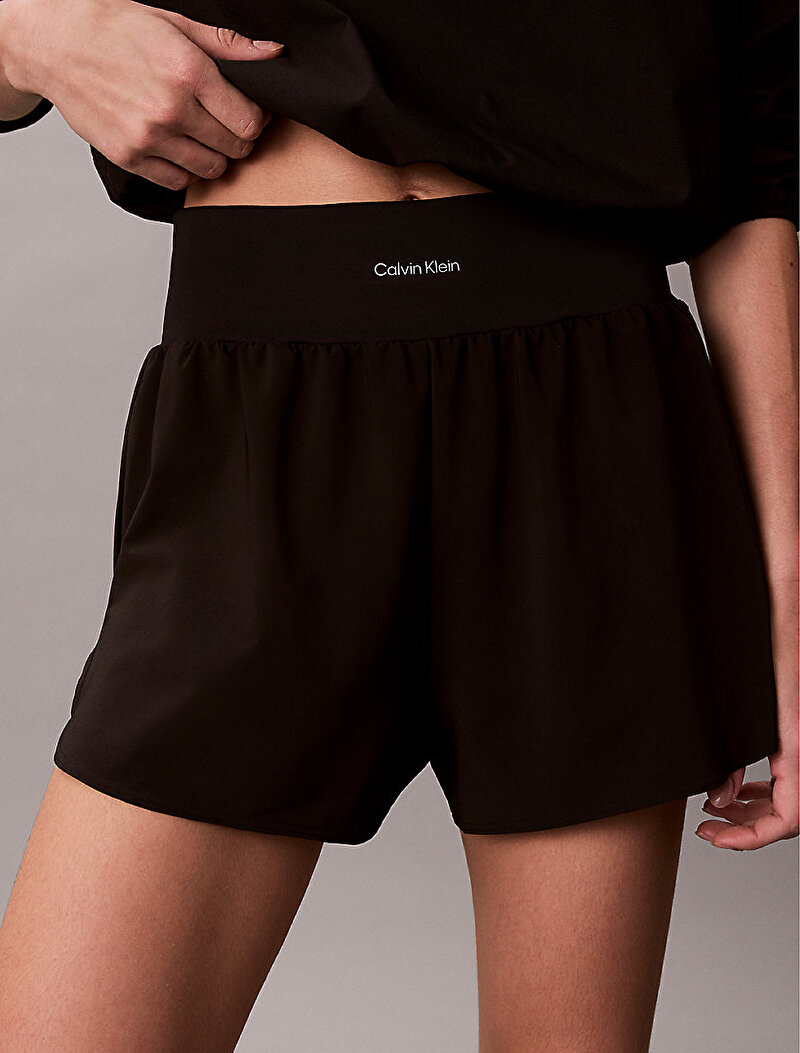 Calvin Klein Siyah Renkli Kadın Icon Sport Şort