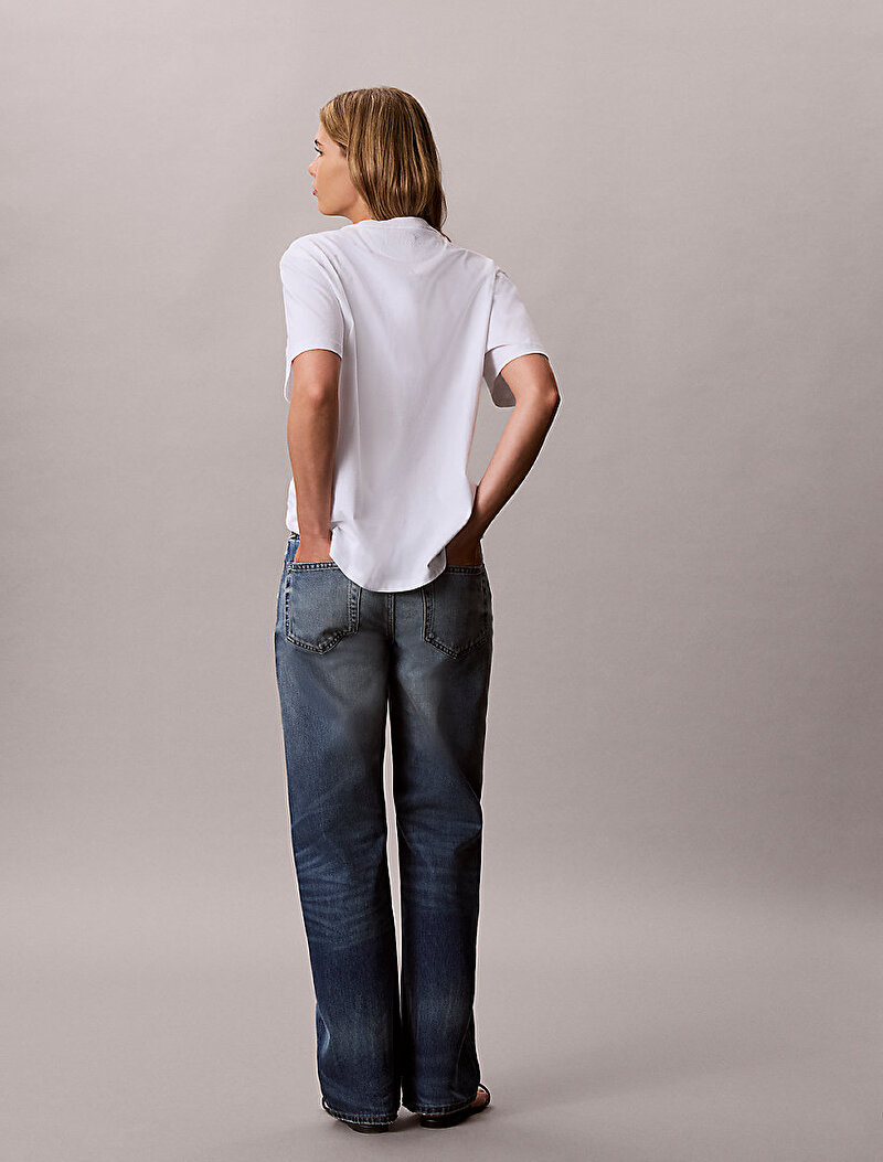Calvin Klein Beyaz Renkli Kadın Obsession T-shirt