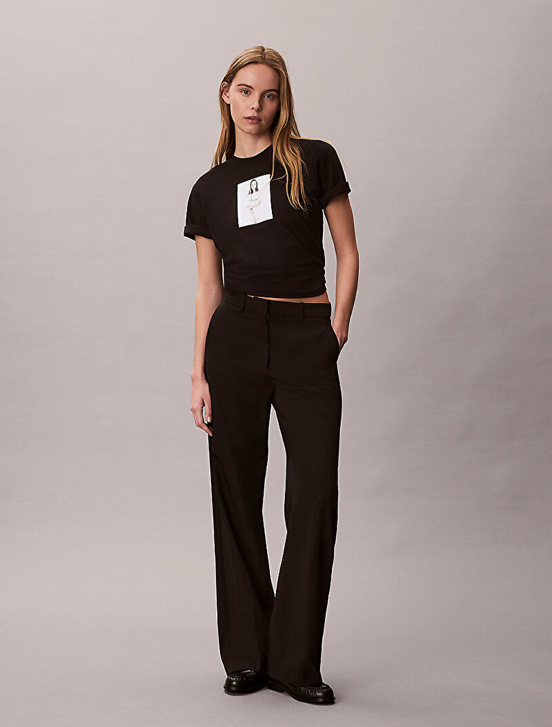 Calvin Klein Siyah Renkli Kadın Obsession Classic T-shirt
