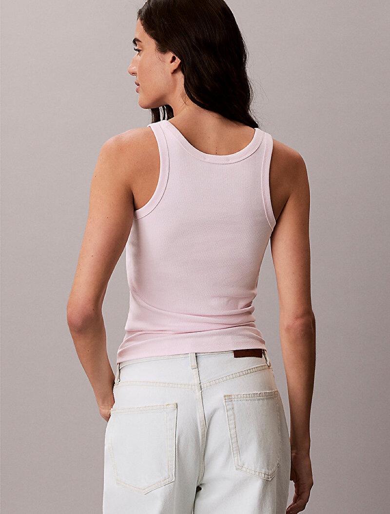 Calvin Klein Pembe Renkli Kadın Contour Tank Top