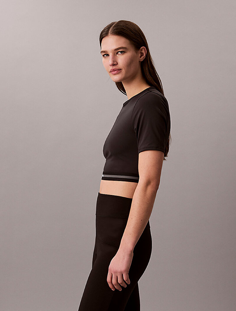 Calvin Klein Siyah Renkli Kadın Icon Sport T-shirt