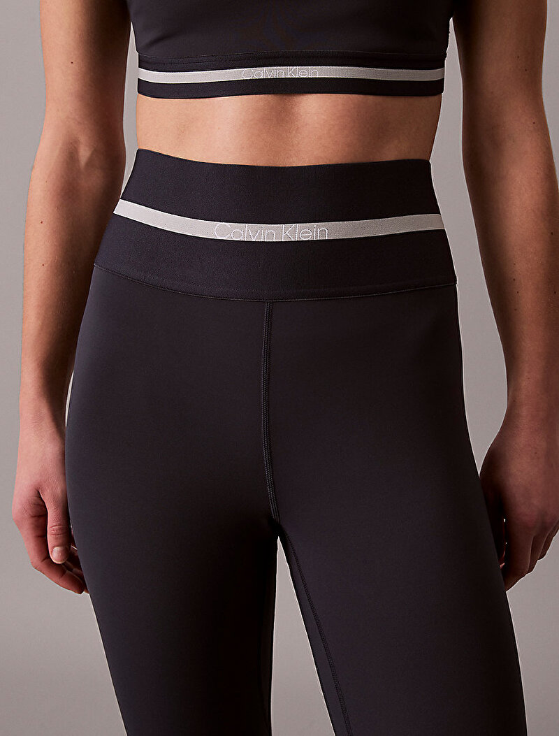 Calvin Klein Mavi Renkli Kadın Icon Sport Wide Tayt