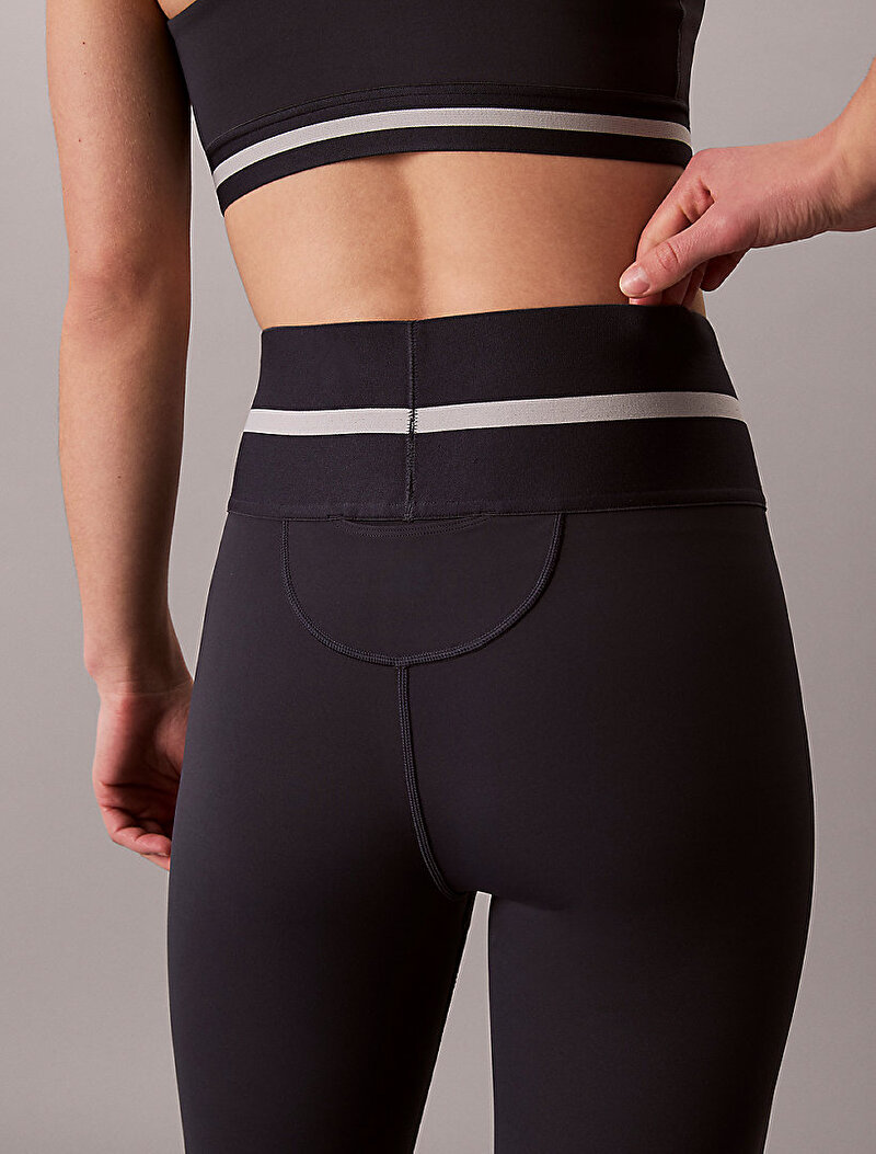 Calvin Klein Mavi Renkli Kadın Icon Sport Wide Tayt