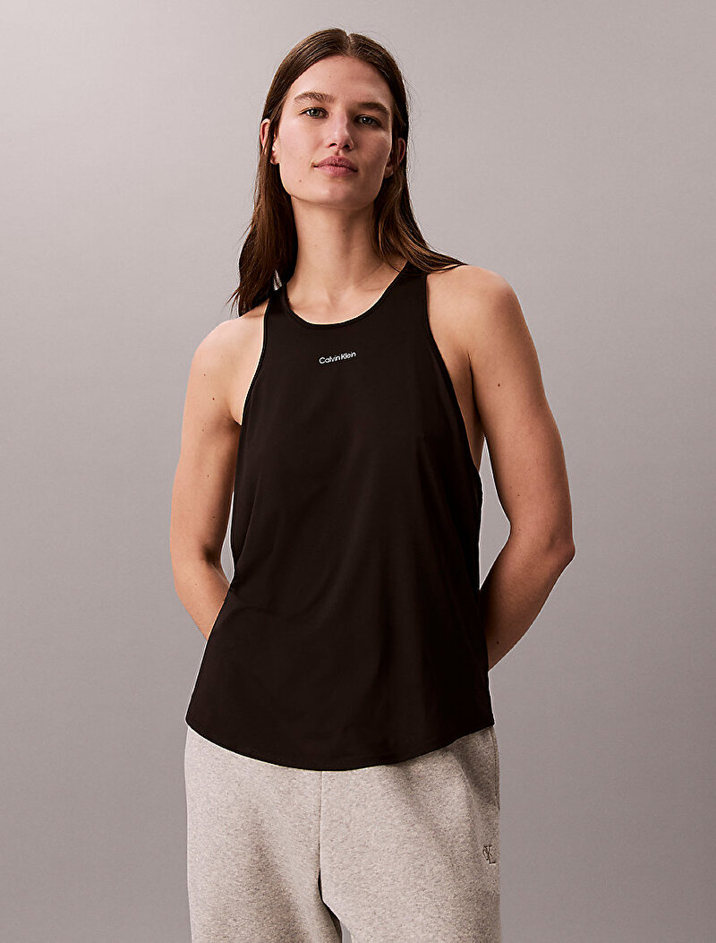 Calvin Klein Siyah Renkli Kadın Icon Sport Active Tank Top