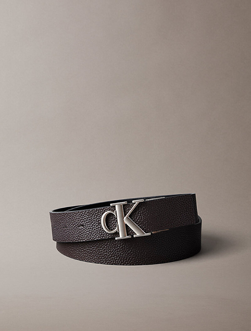 Erkek CK Buckle Tumbled Kemer