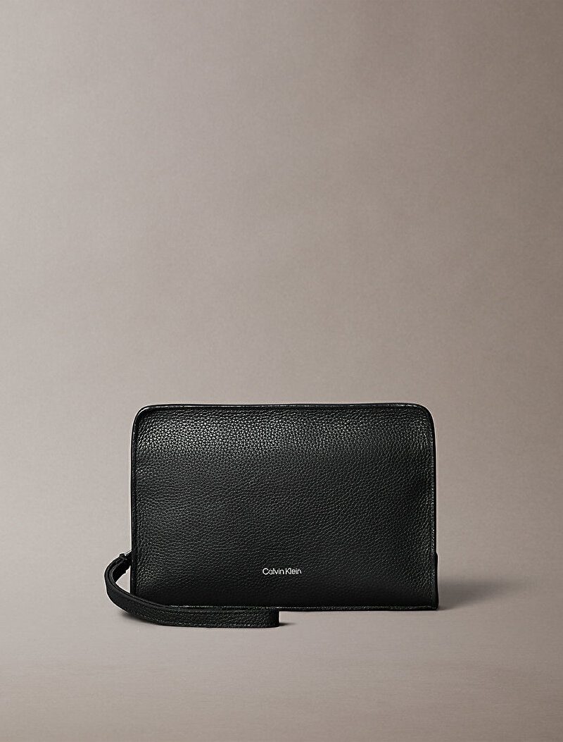 Erkek Foil Emboss Pouch Cüzdan