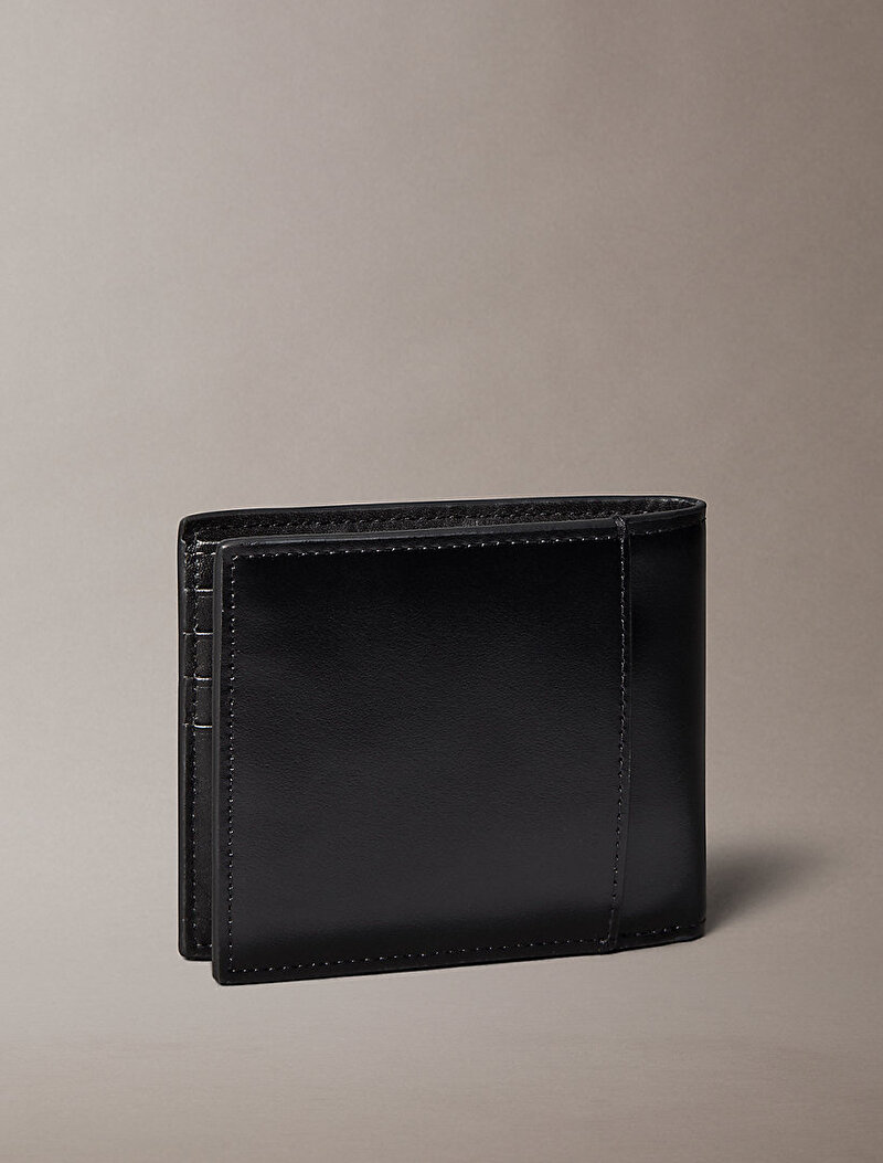 Calvin Klein Siyah Renkli Erkek Bold Bifold Cüzdan