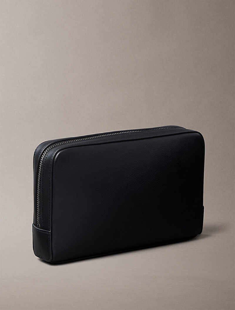 Calvin Klein Siyah Renkli Erkek Bold CK Pouch Cüzdan