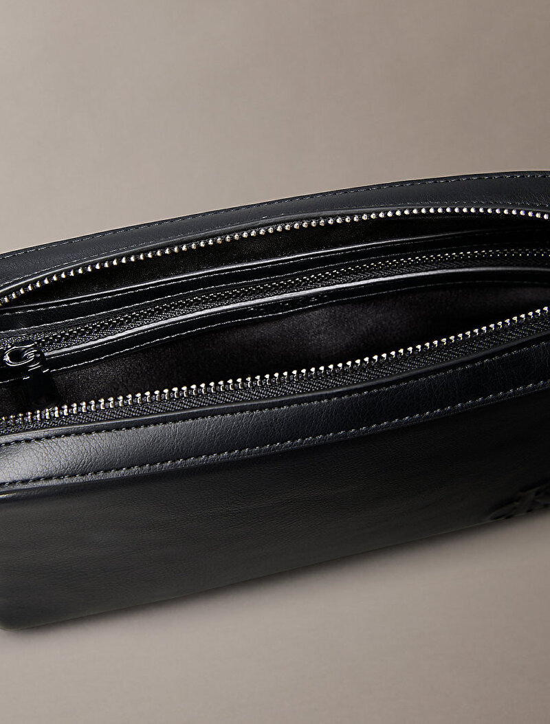 Calvin Klein Siyah Renkli Erkek Bold CK Pouch Cüzdan