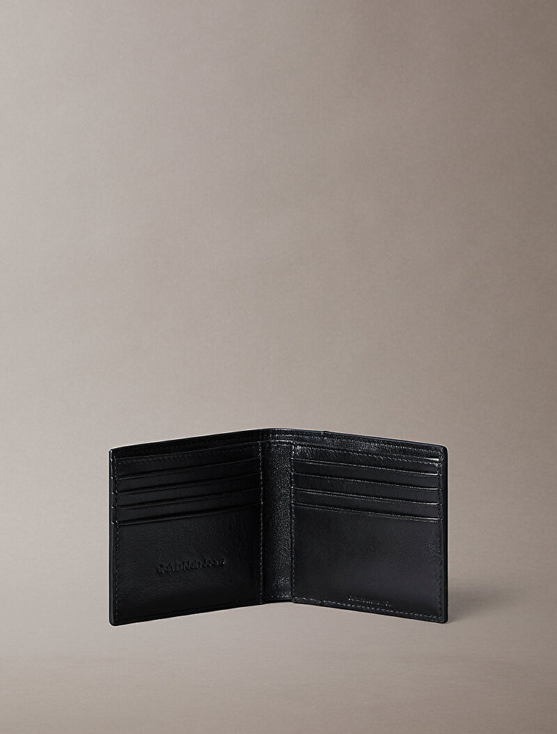 Calvin Klein Siyah Renkli Erkek Bold CK Billfold Cüzdan