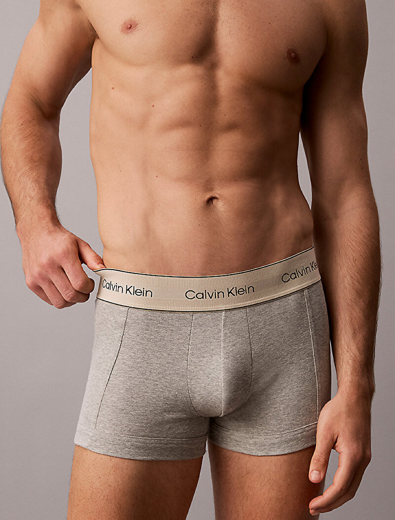 Calvin Klein Çok renkli Renkli Erkek 3'lü Paket Trunk Boxer