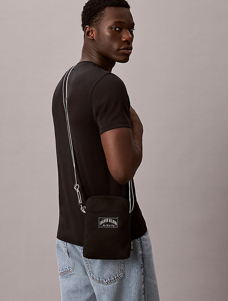 Calvin Klein Siyah Renkli Erkek Graphic Capsule Çapraz Çanta
