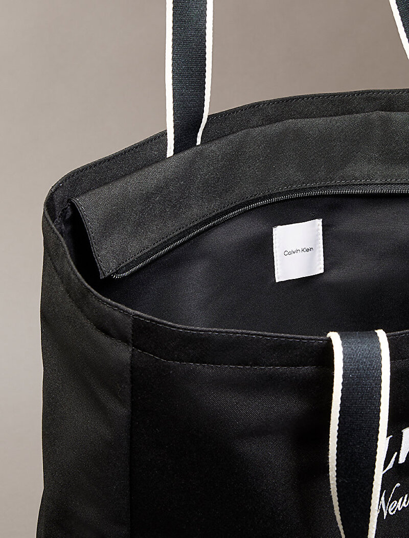 Calvin Klein Siyah Renkli Erkek Graphic Capsule Tote Çanta