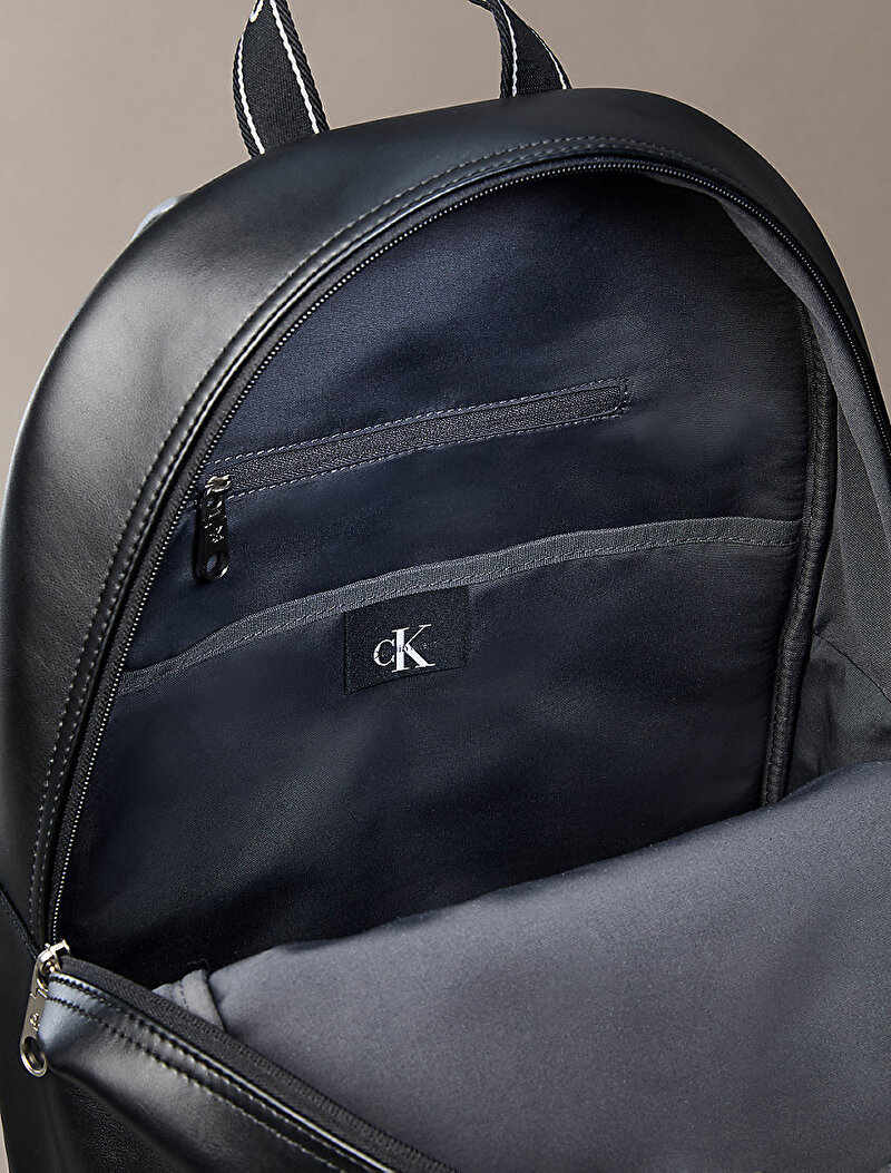 Calvin Klein Siyah Renkli Erkek Bold Logo Webbing Sırt Çantası