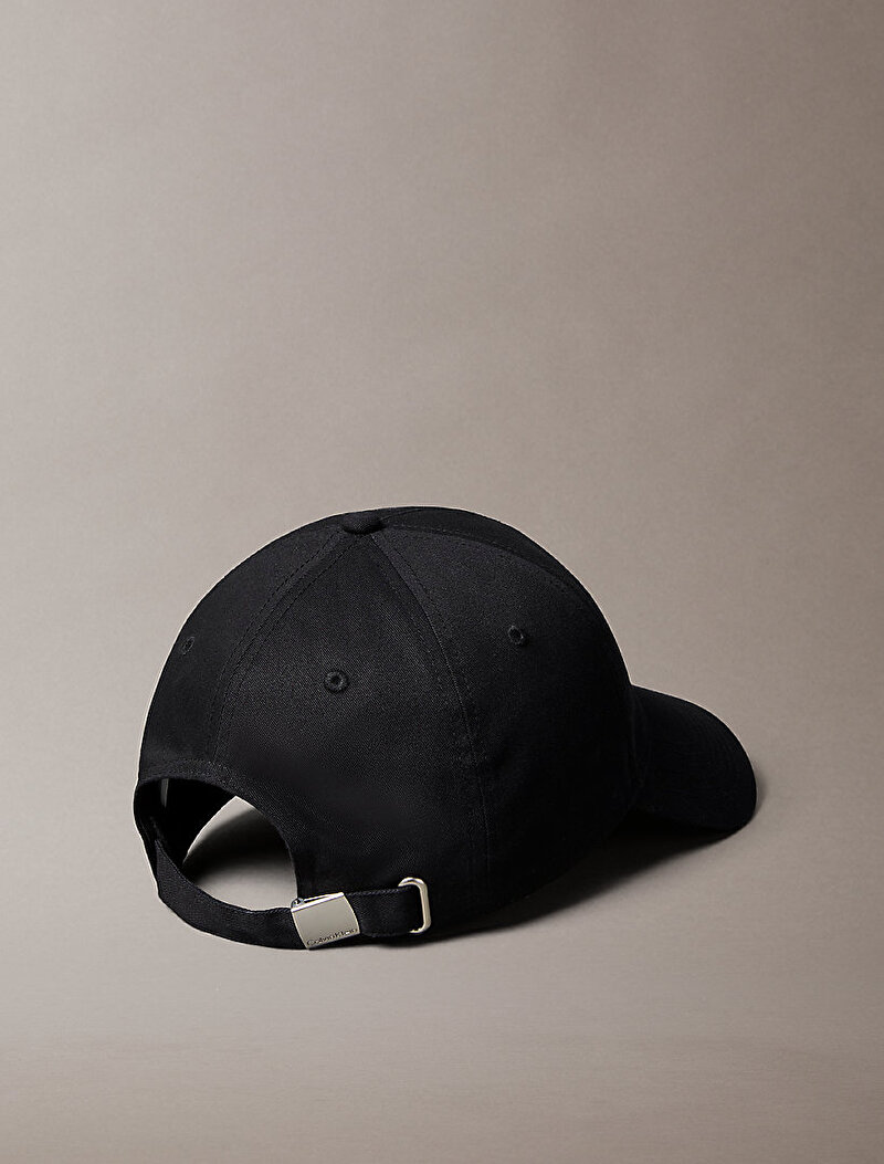 Calvin Klein Siyah Renkli Erkek Heritage Crest Şapka