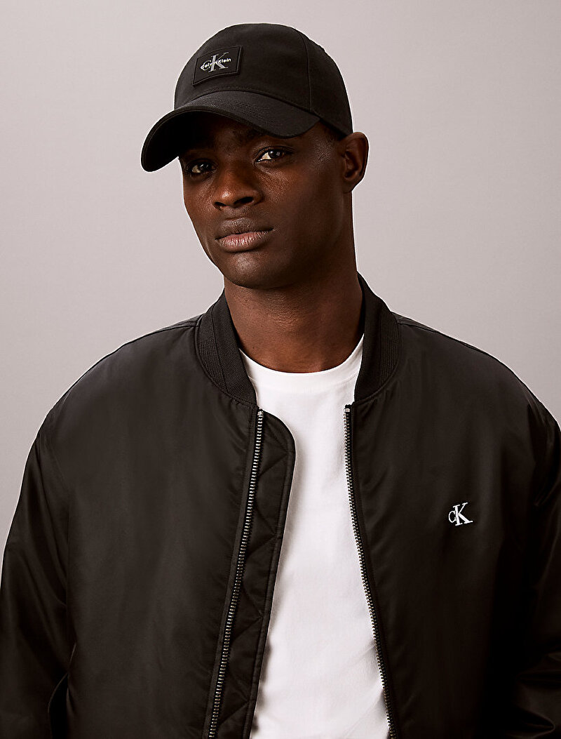 Calvin Klein Siyah Renkli Erkek Monologo Rubber Şapka