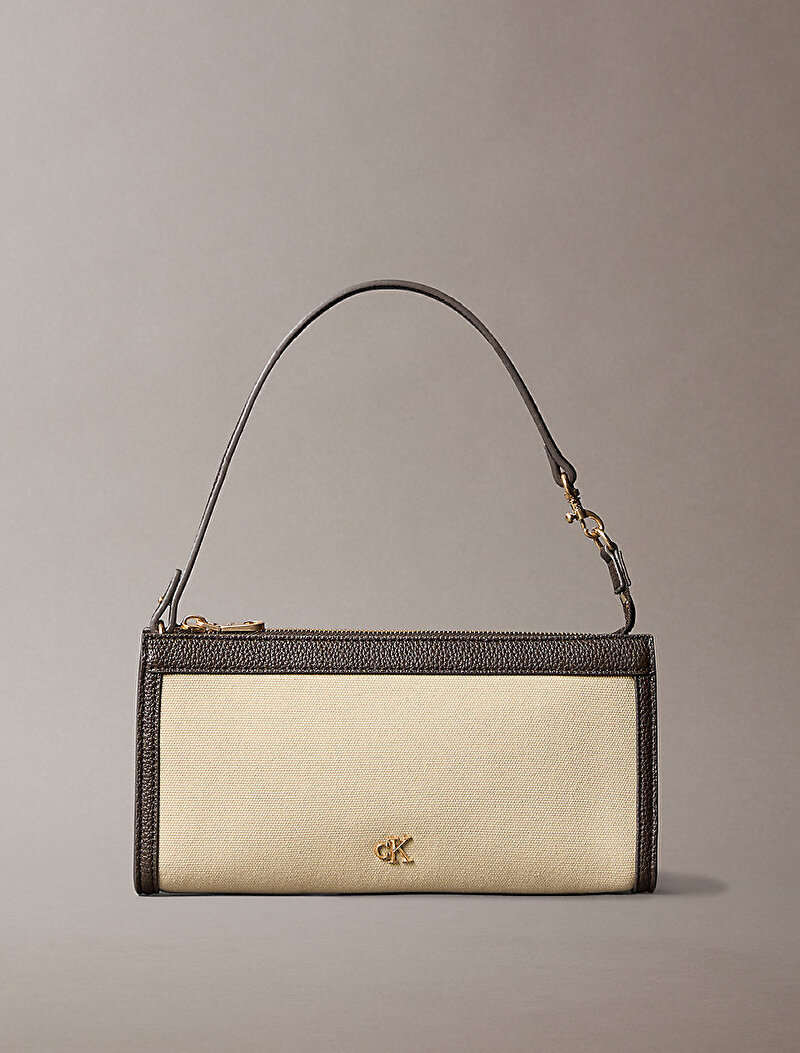Kadın Ck Canvas Pouch Cüzdan