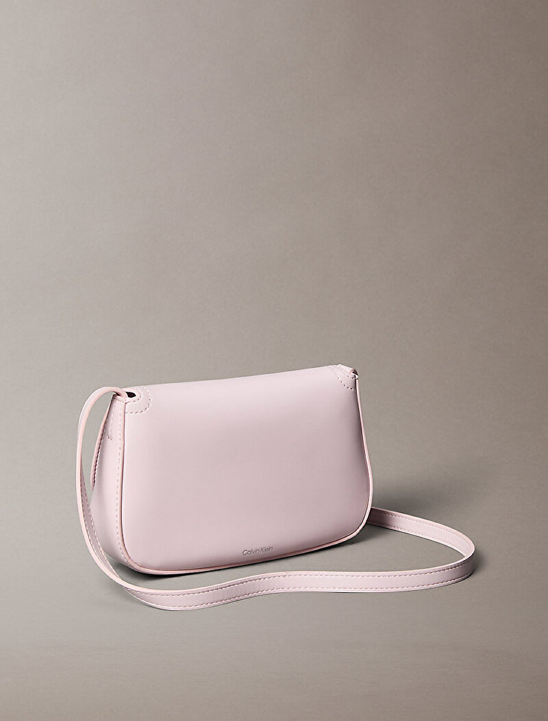 Calvin Klein Pembe Renkli Kadın Ck Flap Camera Çanta