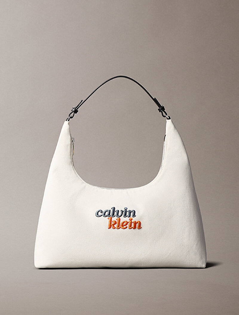 Kadın Graphic Canvas Medium Omuz Çantası