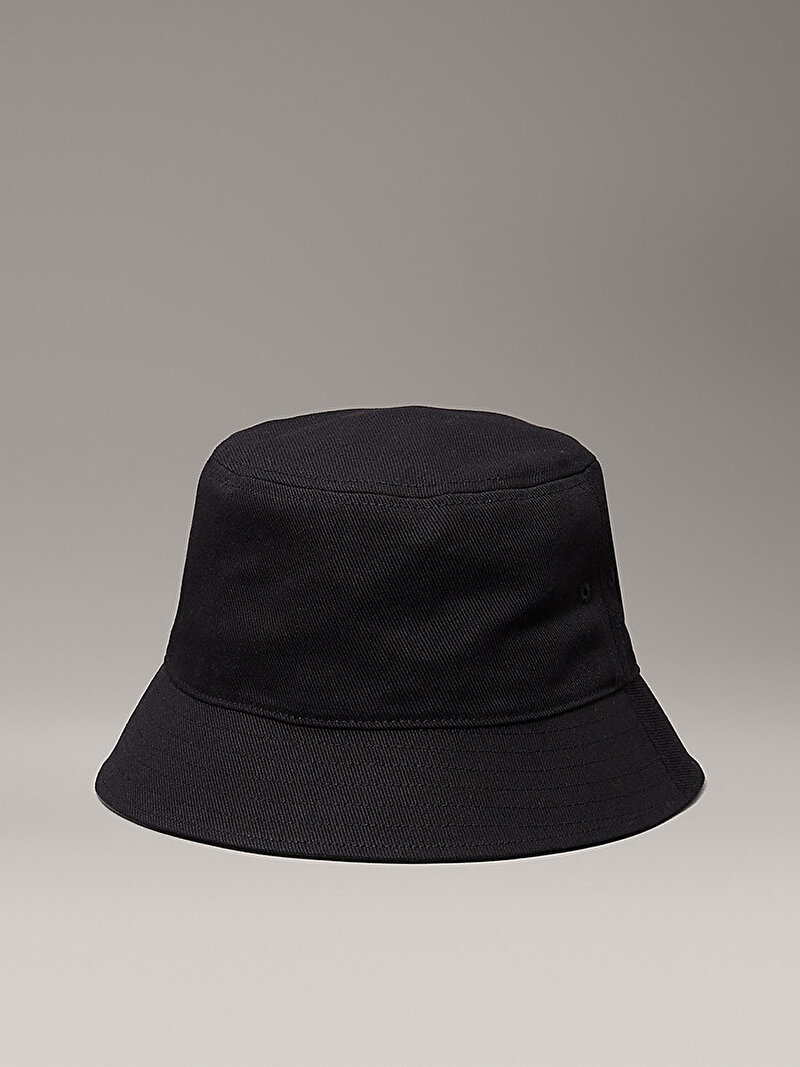 Calvin Klein Siyah Renkli Erkek Monogram Embroidery Bucket Şapka