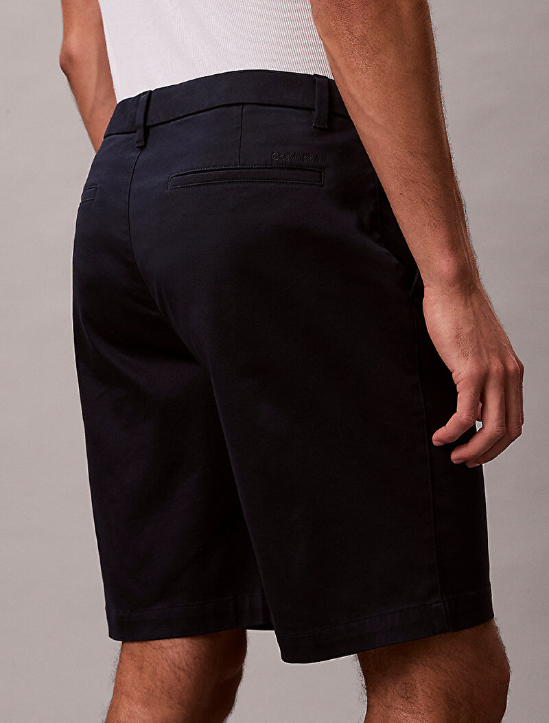 Calvin Klein Lacivert Renkli Erkek Cotton Şort