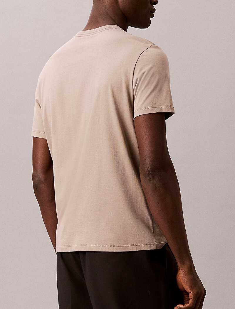 Calvin Klein Beyaz Renkli Erkek 30s T-shirt