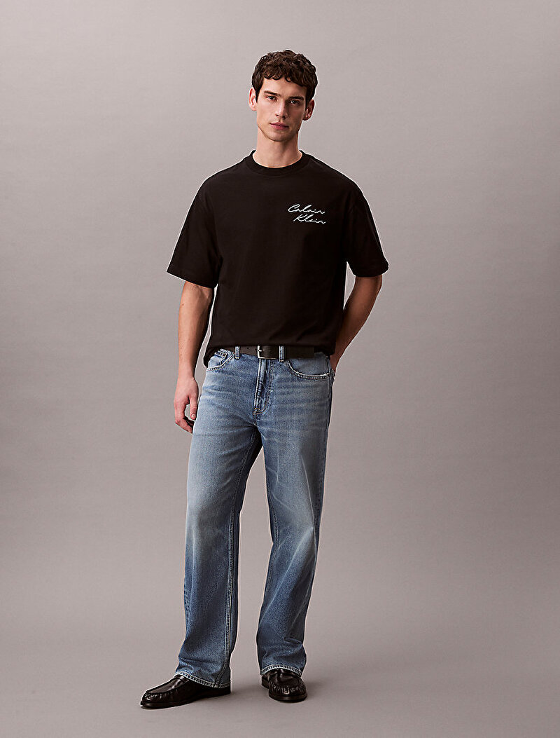 Calvin Klein Siyah Renkli Erkek 16s Graphic T-shirt