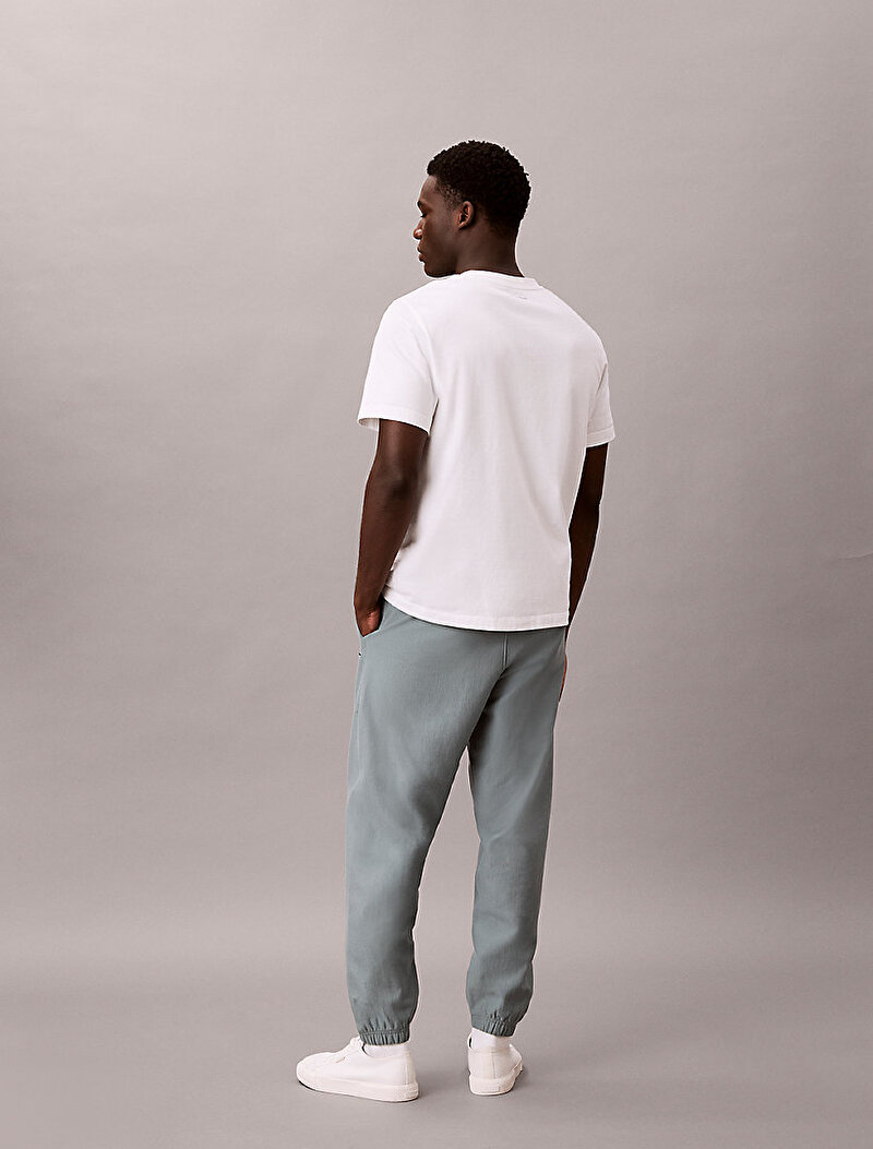 Calvin Klein Yeşil Renkli Erkek Premium Terry Eşofman Altı