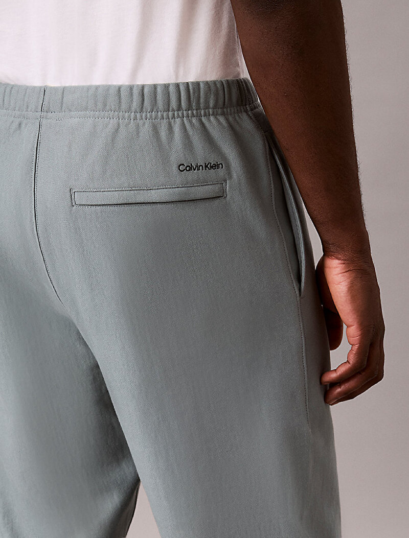 Calvin Klein Yeşil Renkli Erkek Premium Terry Eşofman Altı