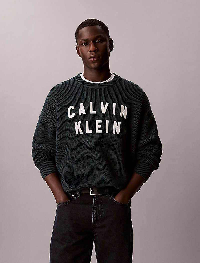 Erkek Collegiate Cotton Kazak