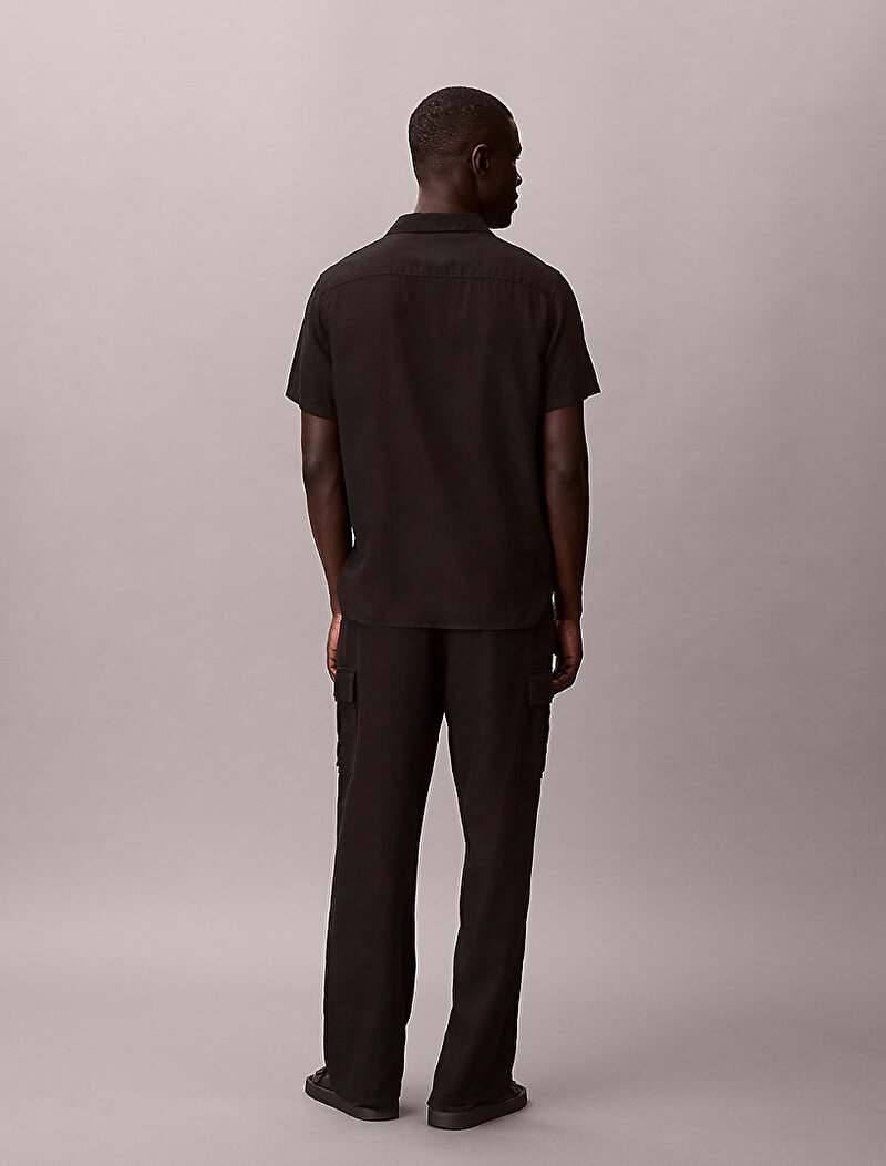 Calvin Klein Siyah Renkli Erkek Relaxed Straight Pantolon