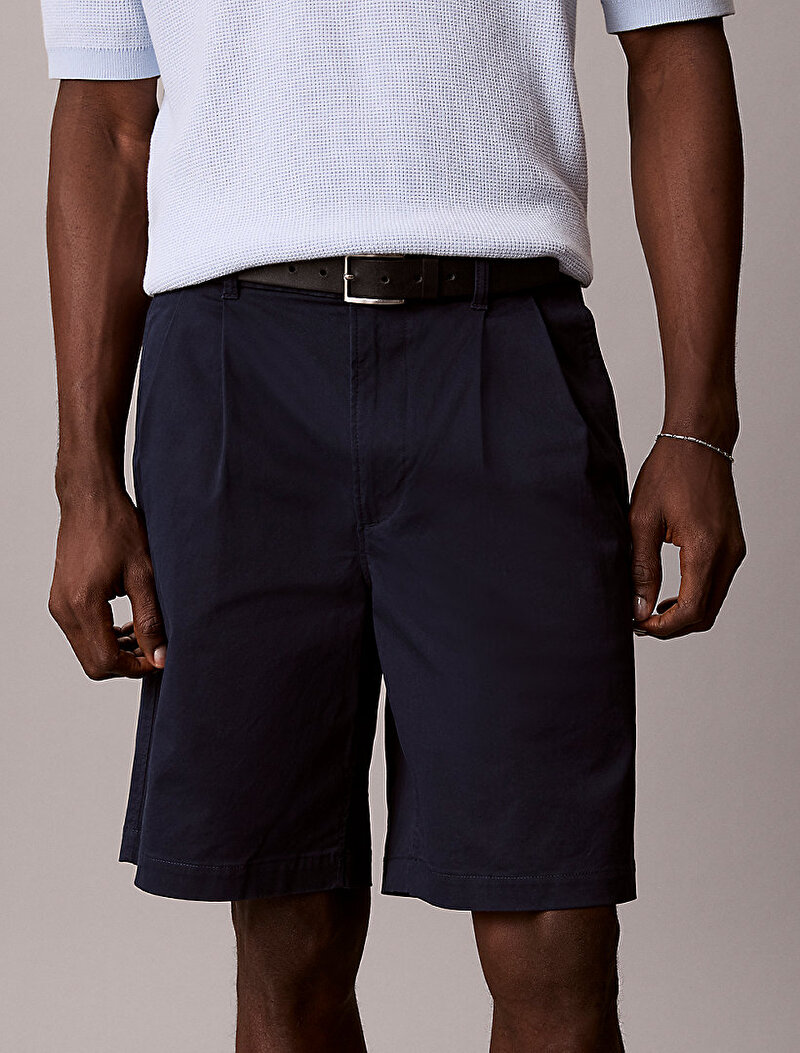 Calvin Klein Lacivert Renkli Erkek Cotton Şort